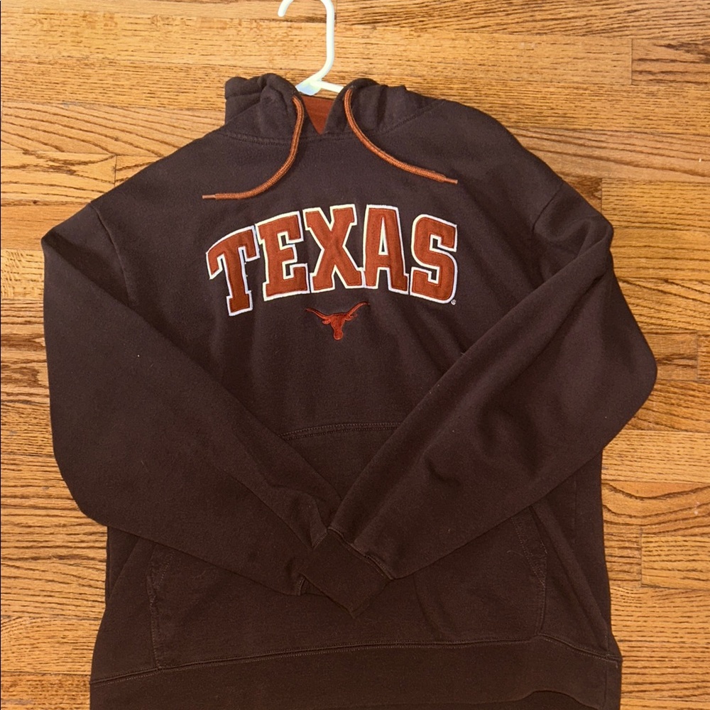 Texas Brown and Orange Hoodie